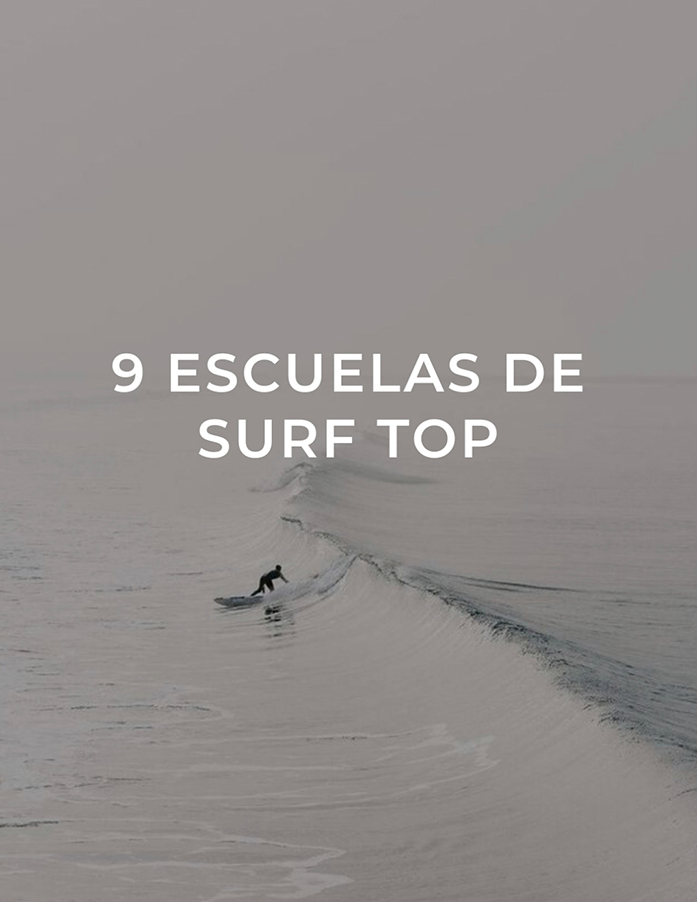 9 ESCUELAS DE SURF TOP